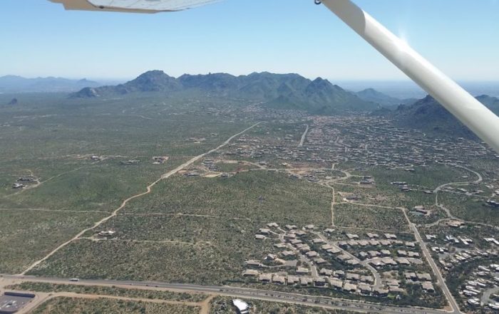 Scottsdale from air