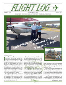 Flight Log Newsletter 3rd Quarter - 2007