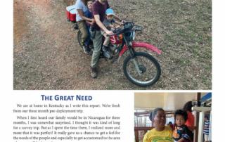 June 2021 Fix Family Nicaragua Mission Project Update